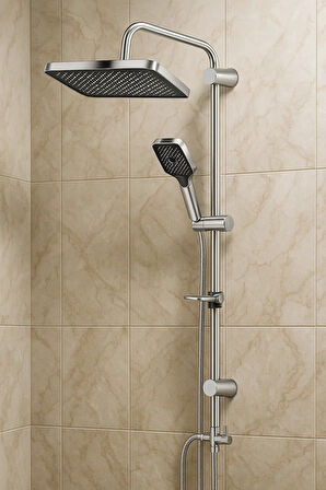 Armoni Tepe Yağmurlama Duş Sistemi Robotu 304 Paslanmaz Kalite