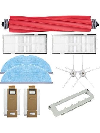 srfn ticaret Xiaomi Roborock S7 S70 S75 S7 Max S7 Maxv T7S Uyumlu Robot Parçaları - Beyaz