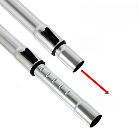 srfn ticaret Beko Bks 1325 C Süpürge Uyumlu Teleskopik Çelik Boru-32 mm Çaplı