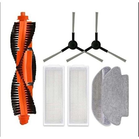 Srfn Ticaret  Xiaomi Mi Uyumlu Robot Vacuum Mop Pro Seti