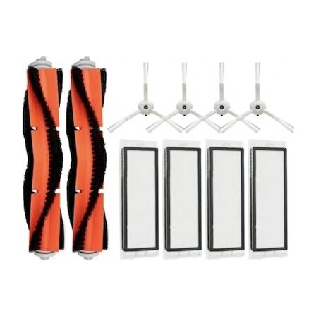 Srfn Ticaret Roborock S5-S50-S51-S55-S6-S6 Pure-S5 Max Uyumlu Akıllı Süpürge Filtre Seti 10 Parça