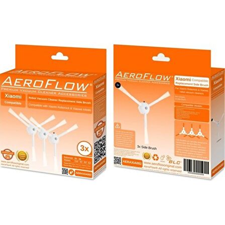 Srfn Ticaret Aeroflow Xiaomi E3 Yan Fırça 3'lü Paket