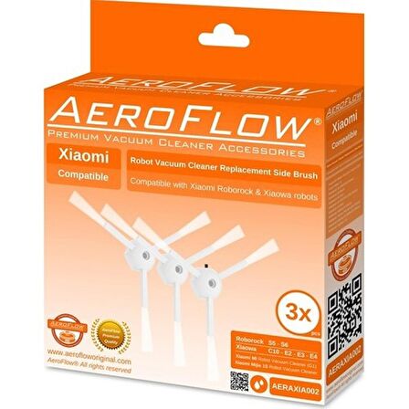 Srfn Ticaret Aeroflow Xiaomi E4 Yan Fırça 3'lü Paket