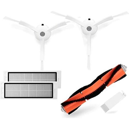 Srfn Ticaret Xiaomi Mi Robot Süpürge S50-S51-S55-S5-S5 MAX-S6-S60-S6 Maxv (SDJSD03RR) Yenileme Seti