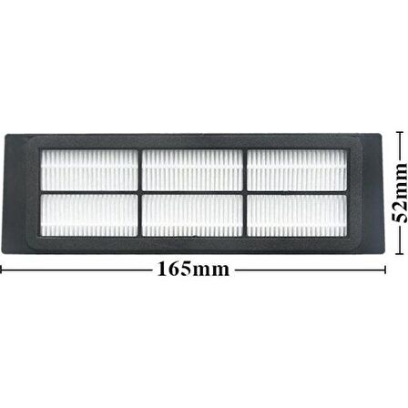 Srfn Ticaret Xiaomi Uyumlu Robo-Rock S50 Hepa Filtre (%100 Ithal Gerçek Hepa)