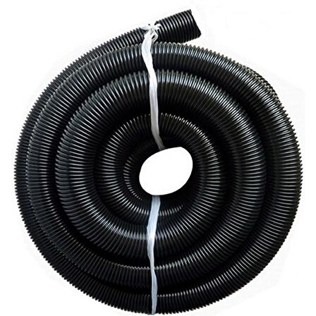 srfn ticaret (5 Metre) 35 mm Çaplı Süpürgeler Için Siyah Renk Hortum