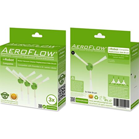 Srfn Ticaret Aeroflow I-Robot Roomba E Serisi Yan Fırça 3'lü Paket