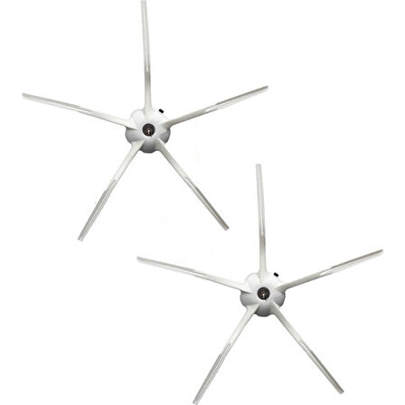 srfn ticaret Xiaomi Roborock Roborock S8 Pro Ultra / S8 + / S8 5 Kollu Fırça (2 Adet Beyaz)