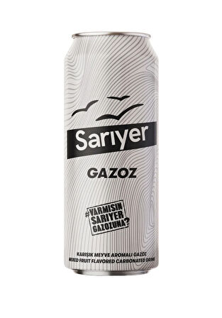 Sarıyer Karışık Meyve Aromalı Gazoz 330 Ml X 24 Adet