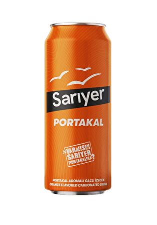 Sarıyer Portakal Aromalı Gazoz 330 Ml X 24 Adet