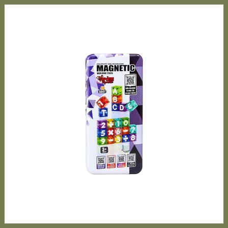 Vardem CFK30 40PCS MANYETIK LEGO ALFABE VE RAKAMLI 1 Adet SRH