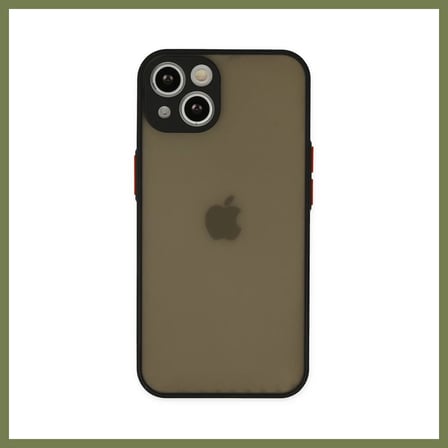 Bezos iPhone 14 Uyumlu Kılıf Montreal Silikon Kapak - Siyah SRH
