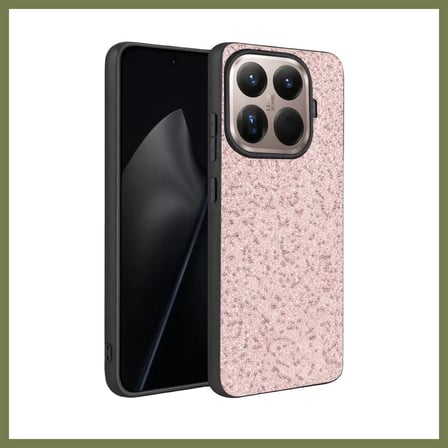 Bezos Onegif Mi 15T Pro Uyumlu Bright Simli Kapak - Pembe SRH