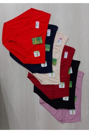 2405 KADIN BAMBU KAŞKORSE BATO KÜLOT 6 ADET