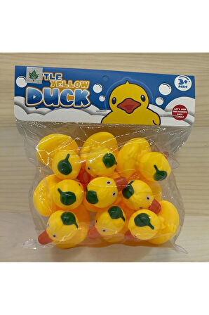 Oyuncak Poşetli Küçük 9 Lu Ördek Vinil Set Banyo