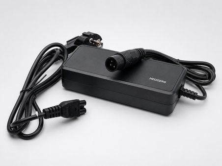 Heugers D-Power 42V 2A Elektrikli Bisiklet Şarj Aleti (OLA Uyumlu, 19mm XLR Soket)