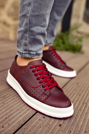CH043 CBT Cowien Erkek Ayakkabi BORDO
