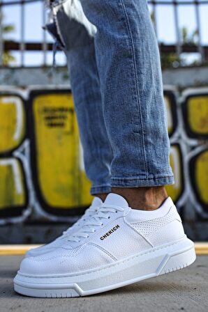 CH075 CBT Signature Erkek Ayakkabı BEYAZ