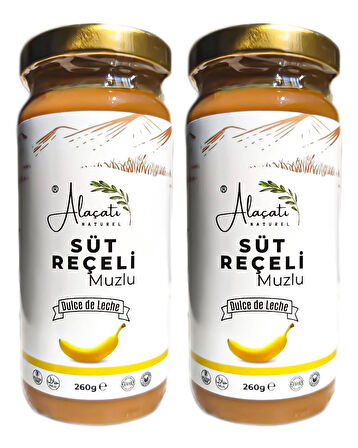Muzlu Doğal Süt Reçeli 260g x2 Adet