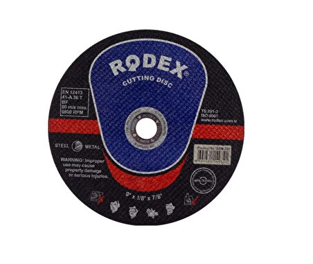 Rodex SRM230 Rodex Metal Kesici Taş 230MM 230*3,0*22MM (5/25/50)