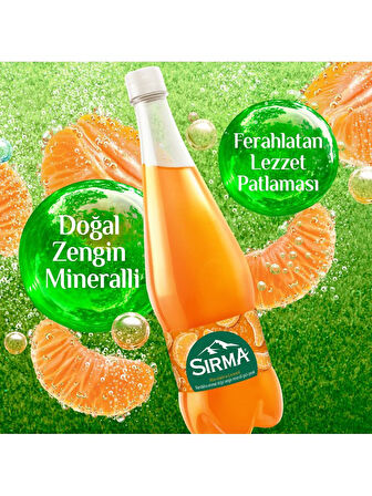 Sırma C Vitaminli Mandalina Aromalı Doğal Maden Suyu 1 Lt X 6 Adet