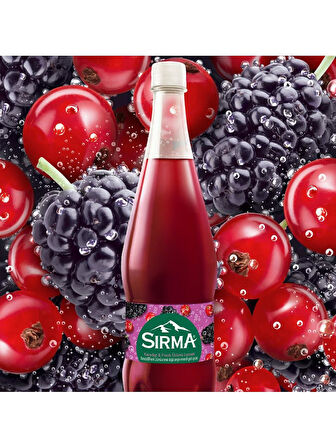 Sırma B Vitaminli Karadut & Frenk Üzümü Aromalı Doğal Maden Suyu 1 Lt X 6 Adet