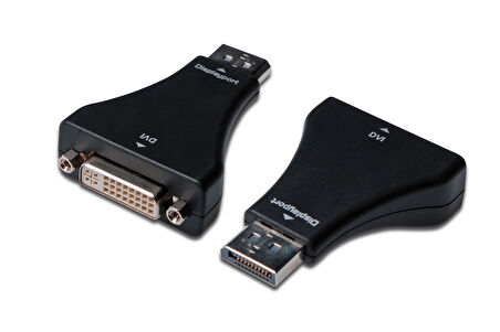 DisplayPort (DP) &lt;-&gt; DVI-I  Adaptörü, DP Erkek - DVI-I (24+5) Dişi 
