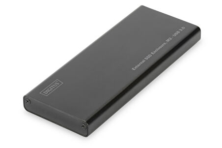 Digitus M.2 SATA SSD için Harici Kutu, Bağlantı arayüzü USB 3.0, Alüminyum, vidalı montaj özelliği (M-SATA) B-Key&lt;br&gt;
Digitus SSD Enclosure, M2 USB3.0, M.2 (NGFF), B-Key