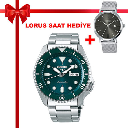 Seiko 5 Sports SRPD61K Erkek Kol Saati + Lorus Saat Hediye