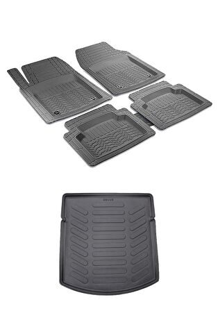  Ford Fiesta 2002-2008 3D Bagaj Havuzu ve 3D Comfort Paspas Takımı