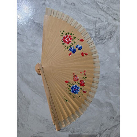 Bambu Çift Taraflı Yelpaze 12 li Paket