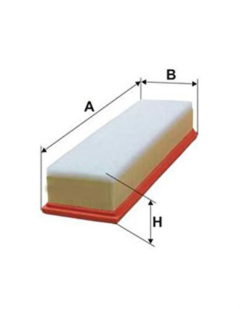 Sardes SA2170 Hava Filtresi 206 P307 (Em YM) C4 Et3J4 (1.4 16V) 206 206 (T3E) TU3A (1.4 8V) 1444.TL