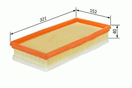 Sardes SA2305 Hava Filtresi P407 C5 II C5 (X7) DW10Bted4 (2.0HDI 16V) 1444.XF