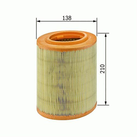 Sardes SA375 Hava Filtresi P106 Saxo Atud5 1.5 Dizel 1444.A5