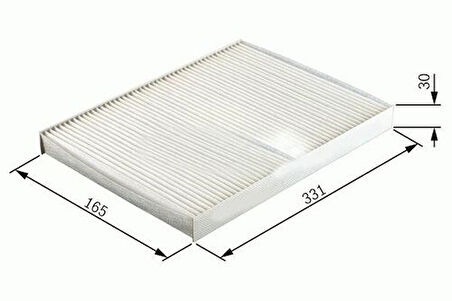 Sardes SC510 Polen Filtresi Vectra C 04-Corsa C 00-Combo C 01-Tigra 04-Signum 03-9-3 02- 1808619