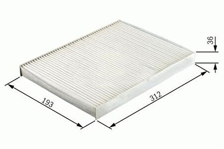 Sardes SC522 Polen Filtresi Audi A100 A6 88-10 4A0819439A