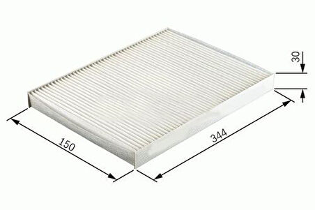 Sardes SC526 Polen Filtresi Fiesta IV 95-02 Ford Ka 96-08 Puma 97-01 Mazda 121 III 96-02 96FJ16N619AB