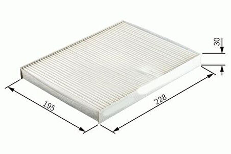 Sardes SC567 Polen Filtresi Scenic II Scenic RX4 99-03 (Klimalı) 7701047513