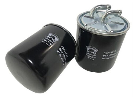 Sardes Sf149 Yakıt Filtresi (Sensörsuz) Mercedes W203 00>07 W204 07>14 C219 05>10 W211 05>08 W221 05>13 Vıto W639 03> Sprinter 906 06>09-Mıtsubıshı Colt 1.5 Dıd 04>