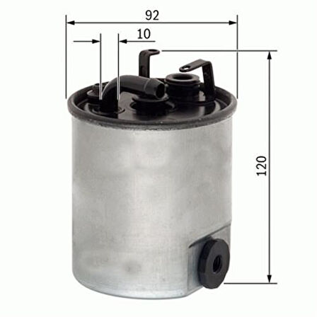 Sardes SF150 Yakıt Filtresi W168 98-04 V-Class 638 2 98-03 Vaneo 414 02-05 Vito 638 99-03 Sprinter 00-05 A6110920101