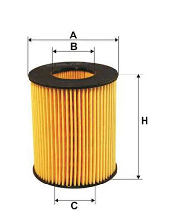 Sardes SO1026 Yağ Filtresi Mondeo III 1.8 16V 2.0 16V 145Ps Mondeo IV S Ma2.3 16V 07-14 Mazda 6 02-07 Mazda M 1343102