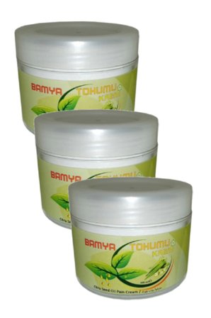 Bamya Tohumu Yağlı Rahatlatıcı Mesaj Kremi 100 ml X 3 ADET