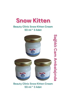 Beauty Clinic Snow Kitten Krem 3 Adet 50 gr