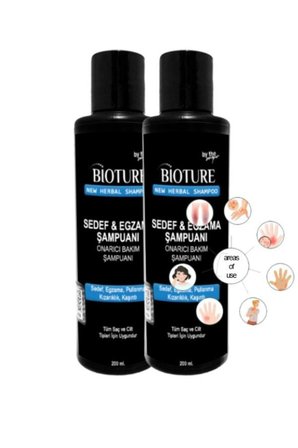 Bioture Eg.zama Sede.f Tahribatlarını Döküntülerini Onaran Bakım Şampuanı 200 ml X 2 Ad