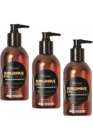 Burlumbuş Otu Doğal Jel 120 ml 3 Kutu Birden