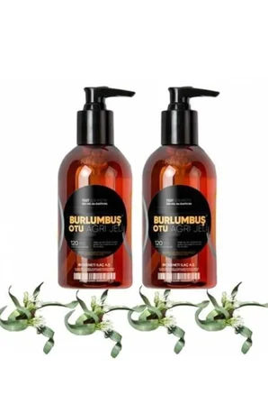 Burlumbuş Otu Vücut Masaj Jeli 120 ml 2'li Set