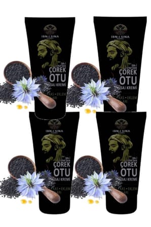 Çörek Otu Etkili Rahatlatıcı Bakım Kremi 50 ml x 4 adet