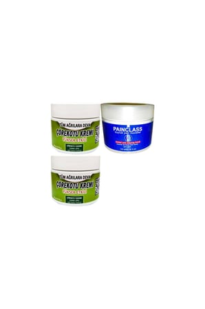 Çörek Otu Kremi Orta Boy  2 x 100 ml - Painclass Kuıyruk Yağı Kremi 1 x 100 ml
