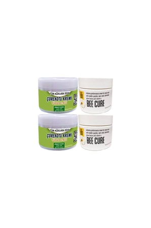 Çörek Otu Rahatlatıcı Bakım Kremi 2x150 ml+Bee Cure Krem 2x150 ml