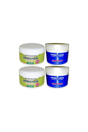 Çörek Otu Rahatlatıcı XL Boy Krem 2x200 ml+Painclass Kuyruk Yağı Kremi 2x 100 ml